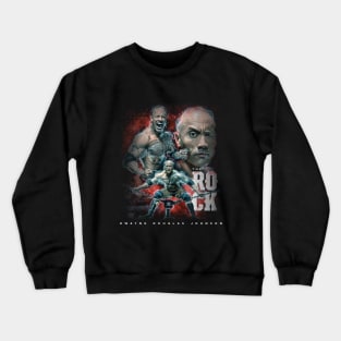 Wwe The Rock Crewneck Sweatshirt